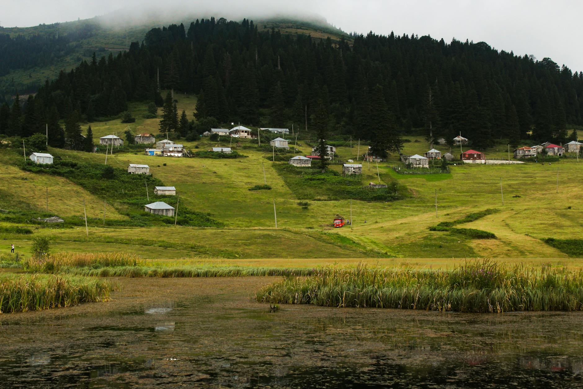 Türk yörük yayla çadır